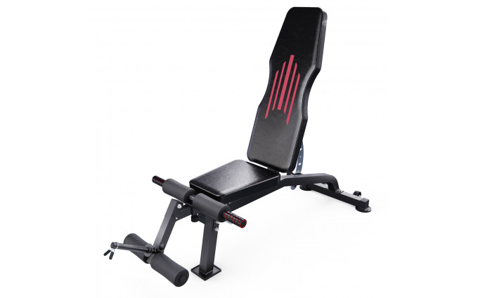 Скамья для жима DFC Sperax со сгибателем / разгибателем для ног Скамья для жима DFC Sperax со сгибателем / разгибателем для ног