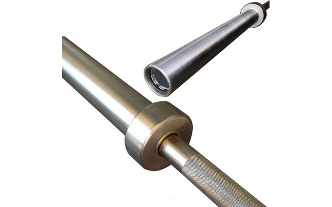 Гриф проф. д50 мм, макс. нагрузка 545кг, д. стержня 28мм, покрытие никель фосфор Гриф проф. д50 мм, макс. нагрузка 545кг, д. стержня 28мм, покрытие никель фосфор