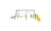 Детский комплекс DFC качели, качели-балансир и горка 76509 Детский комплекс DFC качели, качели-балансир и горка 76509