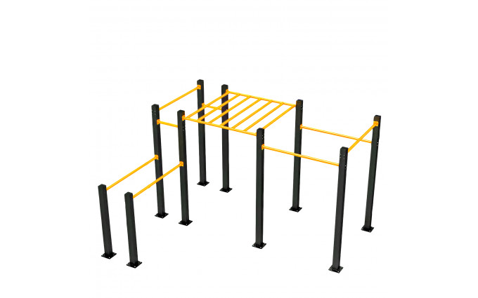 Воркаут площадка Kampfer Master Power Workout 4-2 (Черно-желтый) Воркаут площадка Kampfer Master Power Workout 4-2 (Черно-желтый)