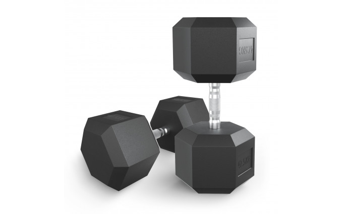 Гантель гексагональная UNIX Fit обрезиненная 47,5 кг / шт. Гантель гексагональная UNIX Fit обрезиненная 47,5 кг / шт.